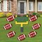Big Dot of Happiness Homecoming Proposal - Yard Sign & Outdoor Lawn Decorations - Homecoming Proposal Yard Signs - Set of 8